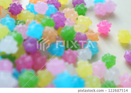 Colorful confetti candy Colorful confetti candy 122687514