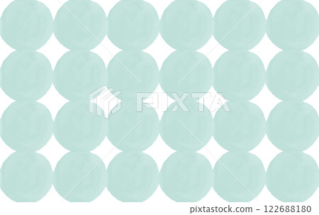 Seamless polka dot background material - Dot pattern, light blue 122688180