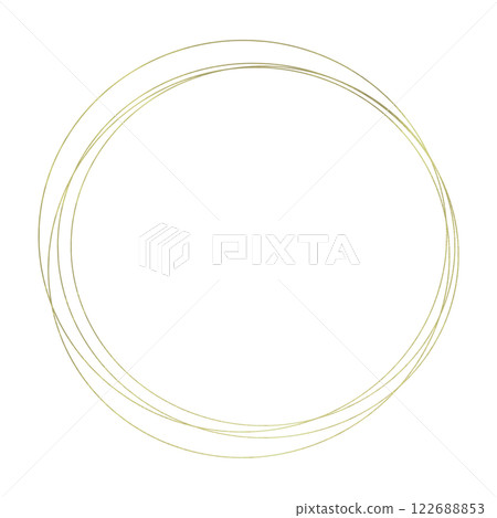 Watercolor illustration of simple, elegant round frame. Ideal for romantic greeting cards, invitations to weddings or birthdays. Cosmetics, perfumes and home decor. Frame for websites or apps. Watercolor illustration of simple, elegant round frame. Ideal for romantic greeting cards, invitations to weddings or birthdays. Cosmetics, perfumes and home decor. Frame for websites or apps. 122688853