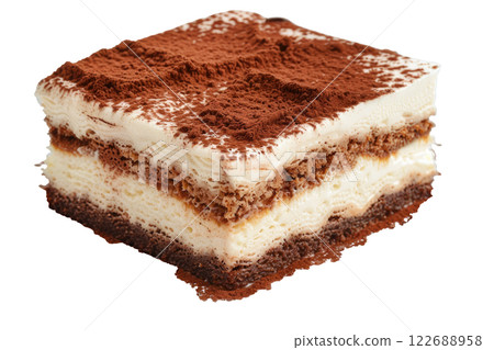 slice of cake with frosting isolated background slice of cake with frosting isolated background 122688958