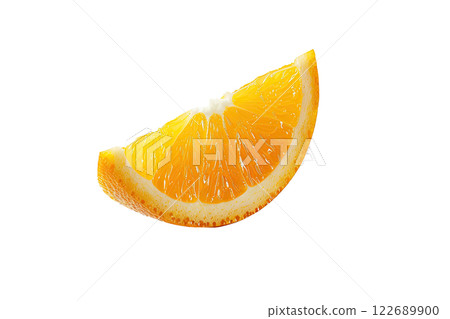 Ripe slice of Mixed fruit floating, isolated background Ripe slice of Mixed fruit floating, isolated background 122689900