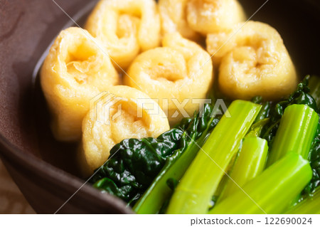 Fried and boiled Yukina 122690024