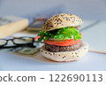 Hamburger and Business 122690113