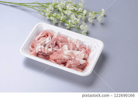 Pork coma meat 122690166