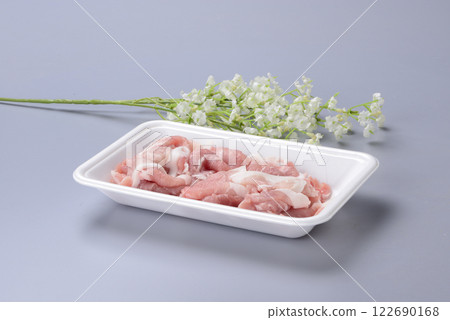 Pork coma meat 122690168
