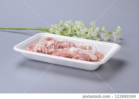 Pork coma meat 122690169