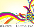 Abstract colorful festival background, Creative Design Templates 122690452
