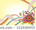 Abstract colorful festival background, Creative Design Templates 122690455