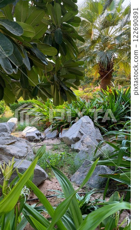 Tourist Destination offers peaceful Stone Garden, attracting travelers seeking serene landscapes. Designed with care, Stone Garden enhances nature beats, creating harmony in Tourist Destination. 122690891