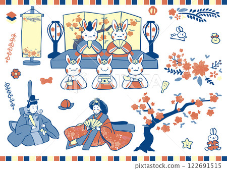Hinamatsuri materials 122691515