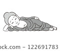 Nirvana Buddha Monotone 122691783