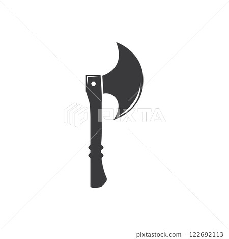 Viking ax weapon icon 122692113