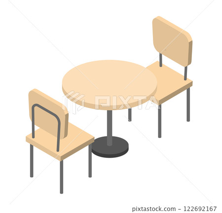 桌子和椅子等距,內部等距 桌子和椅子等距,內部等距 122692167