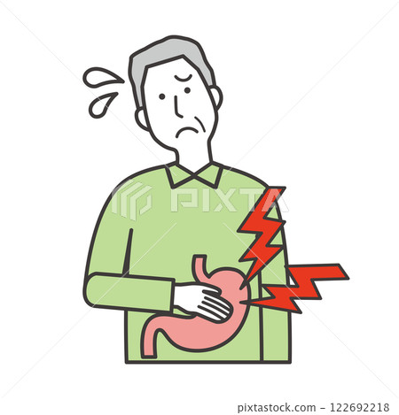 老人肚子痛 122692218