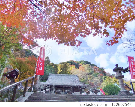 Arashiyama autumn leaves of Horinji Temple 122692545