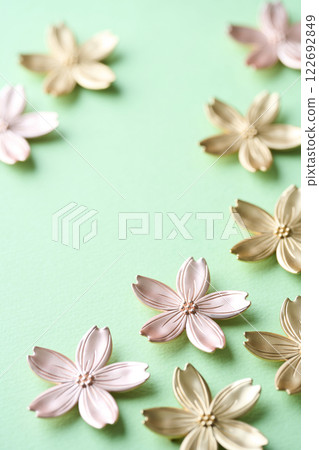 Cherry blossom petal object - spring image Cherry blossom petal object - spring image 122692849