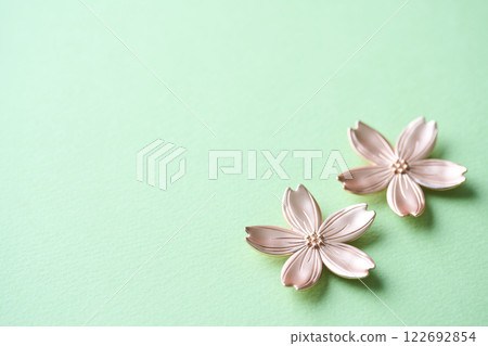 櫻花花瓣物體-春天的形象 122692854