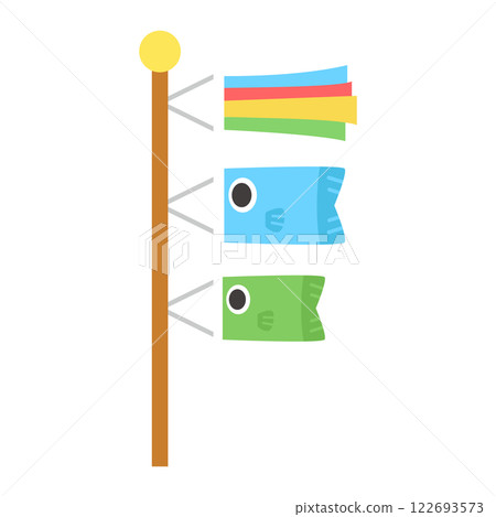 Children's day carp streamers 122693573