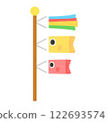 Children's day carp streamers 122693574