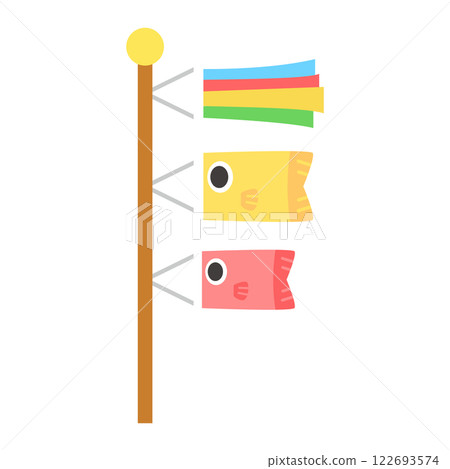 Children's day carp streamers 122693574