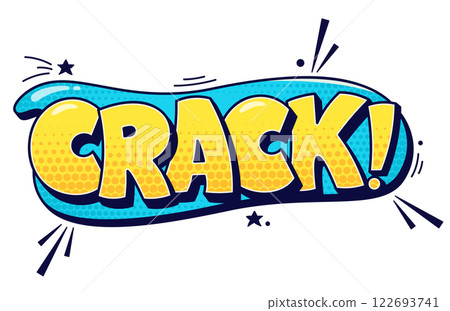 Colorful sticker phrase. 122693741