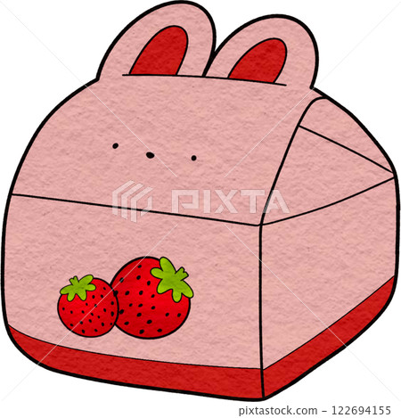 The illustration of a snack box 122694155