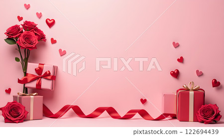 Valentine love background wallpaper 122694439