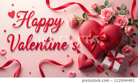 Valentine love background wallpaper 122694461