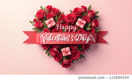 Valentine love background wallpaper 122694504