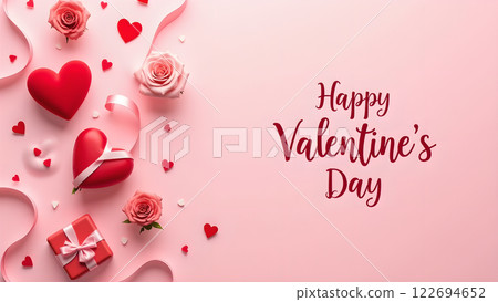 love heart valentine background picture 122694652