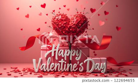 love heart valentine background picture 122694655