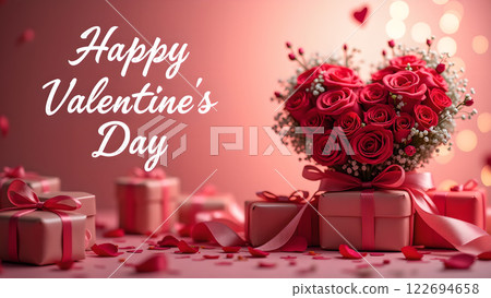 love heart valentine background picture 122694658