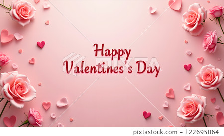 love pink valentine heart background love pink valentine heart background 122695064