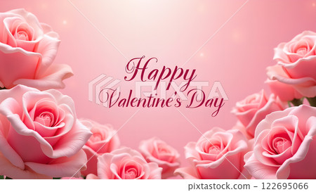love pink valentine heart background 122695066