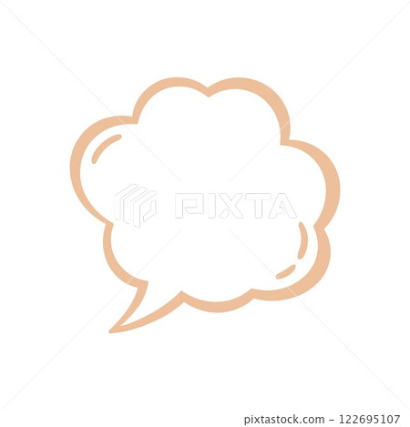 comment box, text messaging, vector 122695107