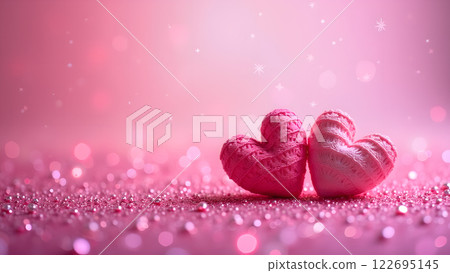valentine background love heart  122695145
