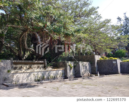 Okinawa Naha City Matsuyama Park 3 Yunanuka ruins Okinawa Naha City Matsuyama Park 3 Yunanuka ruins 122695370