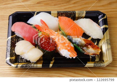 Sushi box lunch Sushi box lunch 122695799