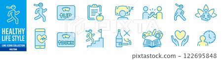 Healthy Lifestyle Healthy Lifestyle 122695848