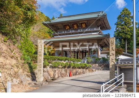 [第88所寺廟] 大久保寺 仁王門 [四國88所寺廟] 122696471