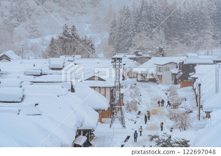 會津冬日遊記：大內宿 122697048