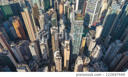 Jan 28 2025 Wan Chai City Dynamic Urban Hub Hong Kong 122697449