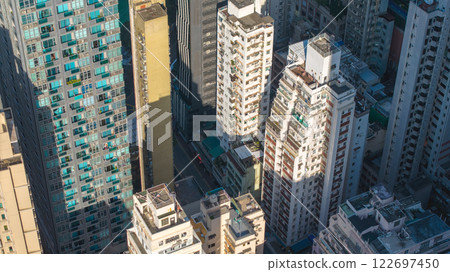 Jan 28 2025 Wan Chai City Dynamic Urban Hub Hong Kong 122697450