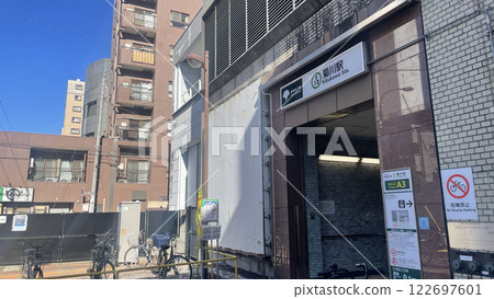 Toei Shinjuku Line Kikugawa Station A3 Exit 122697601