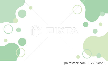 Abstract shape circle green yellow green vector frame Abstract shape circle green yellow green vector frame 122698546