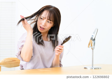 女性禿頭 FAGA 122698802