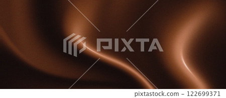 Elegant dark brown flowing background with grainy texture. Elegant dark brown flowing background with grainy texture. 122699371