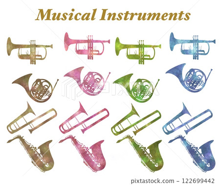 樂器圖標集 122699442