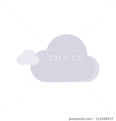 Simple icon cloud, a simple illustration Simple icon cloud, a simple illustration 122699457
