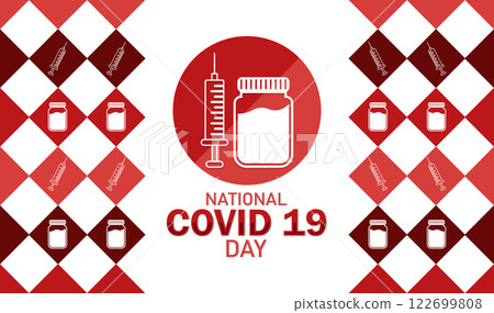 National Covid-19 Day greeting card 122699808